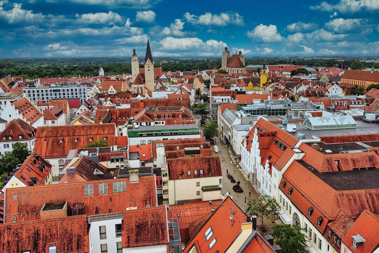 Altstadt Ingolstadt von oben
